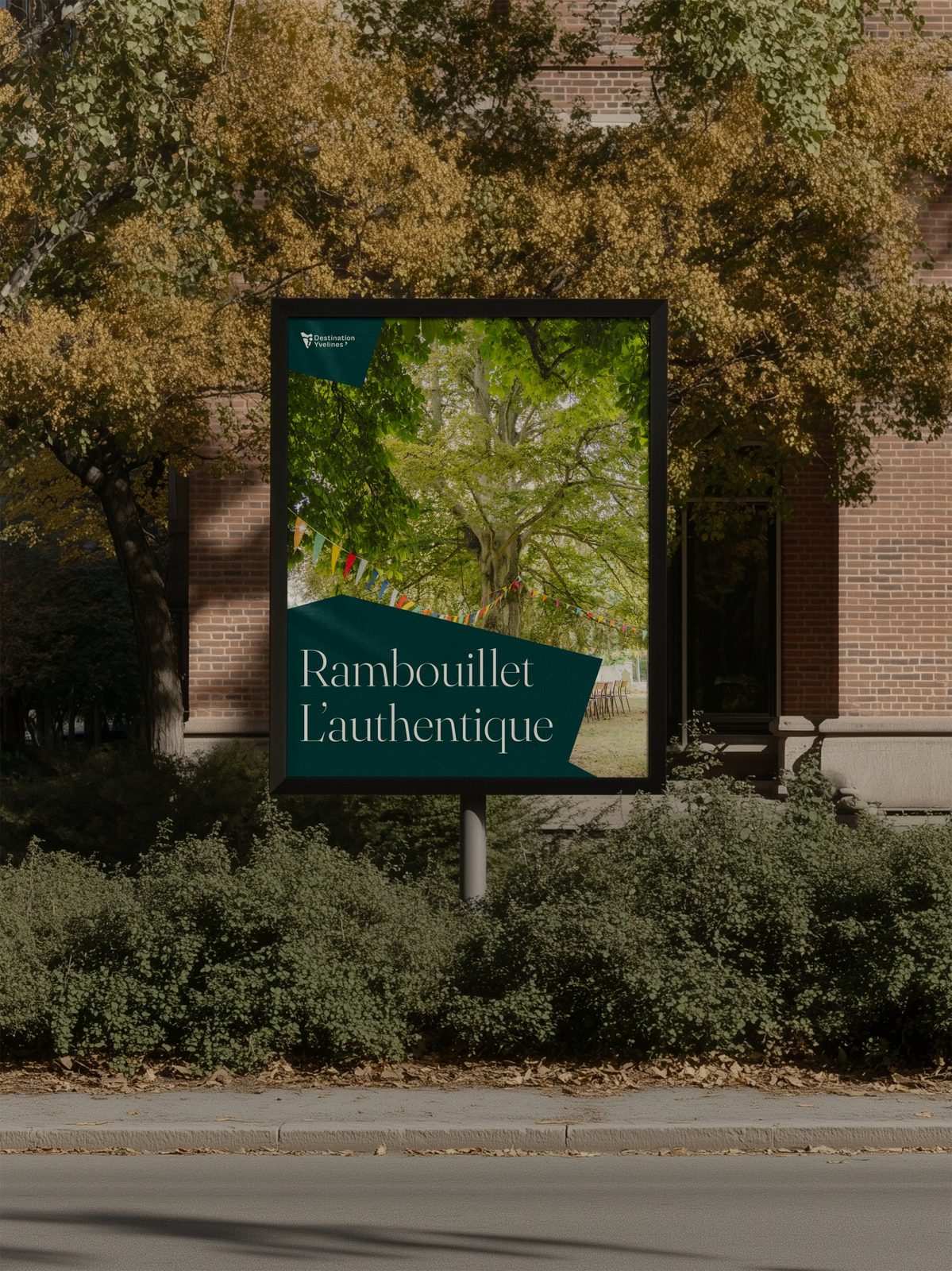 Affiche Rambouillet l’Authentique dans la rue